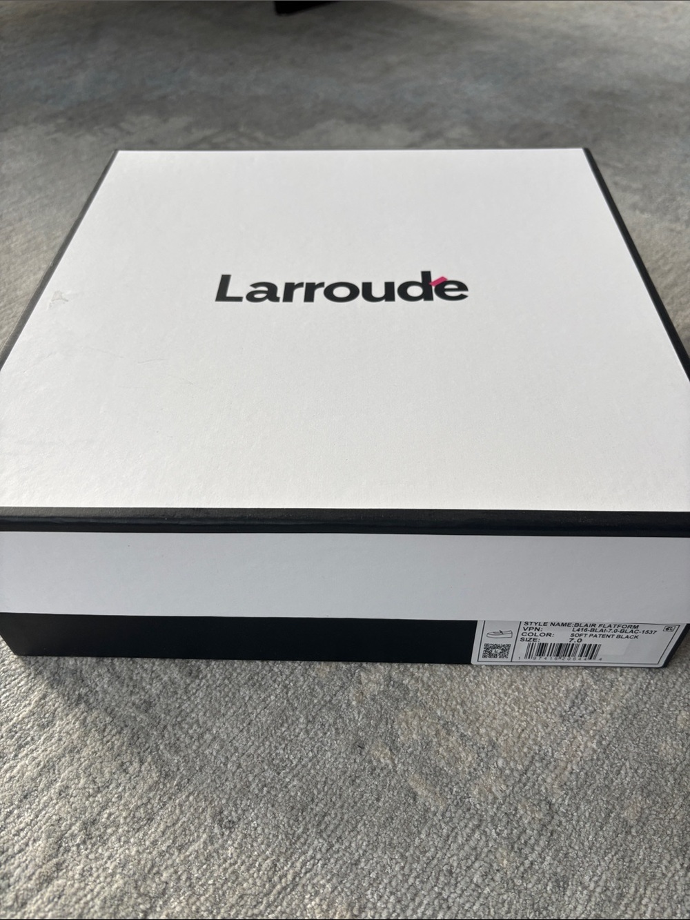 New In Box - Larroude Blair Flatform Mary Janes Size 7 - Picture 13 of 13